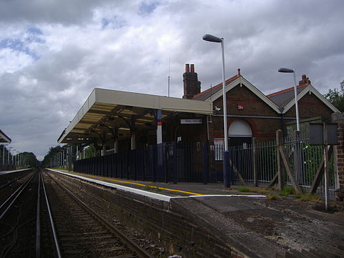 Addlestone railway station